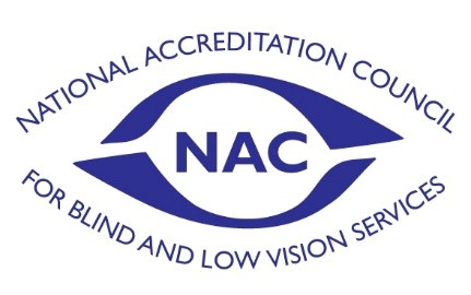 logo of the National Accreditation Council for blind and low vision services