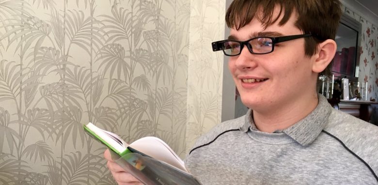vision rehabilitation services blind teenager gains independence with tools for visually impaired